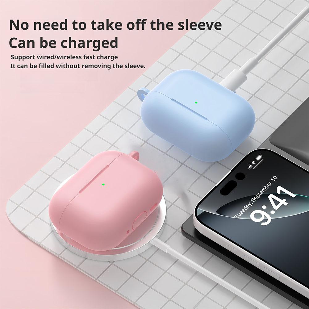 Case For Airpods Pro 3 Silicone Protective Case Bluetooth Wireless Earphone Cover For Air Pods Pro3/ Apple Air Pods Pro 3 Case