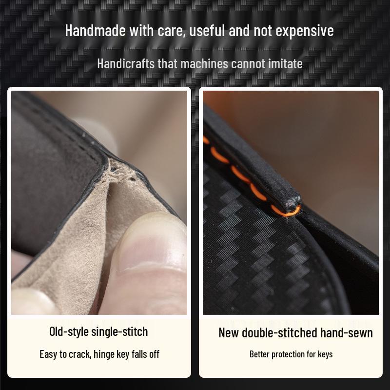 Porsche Carbon Fiber Key Cover for Taycan, Cayenne, Macan, Panamera, 718, 911