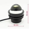2pcs 12V LED Fish Eye Projector Lens Fog Lights Car DRL Daytime Running Light Eagle Eye Brake Reverse Parking Lamps Universal