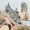 Large Size Sandals Lightweight Comfortable Office Roman Shoes Outdoor Anti-Collision Non-Slip Hiking Shoes Sandals Men Summer