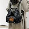 Handbag Women's Retro Underarm Bag Backpack Multi-Functional Shoulder Bag Three-Purpose Bag