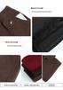 High-Waisted Corduroy Mom Pants with Velvet, Plus Size, for Middle-Aged & Elderly Women, Loose Straight-Leg Cropped Fit