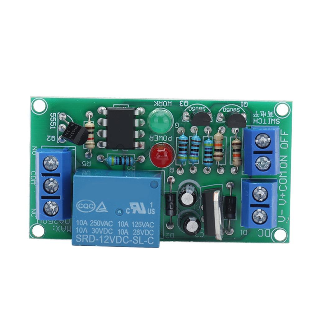 K71RS 12V Relay Module High Level Trigger 2 Button Switch Relay Power Switch Board DC 12V 1 Channel 2 Button Switch Relay Module