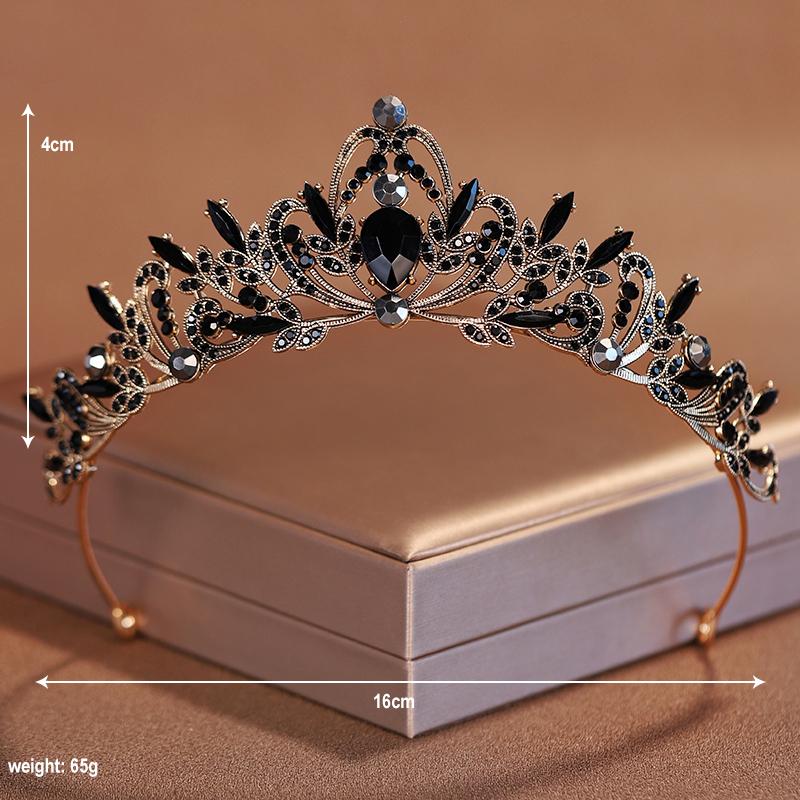 Bridal Headwear Women Wedding Crown Girl Birthday Dazzling Tiaras Accessories