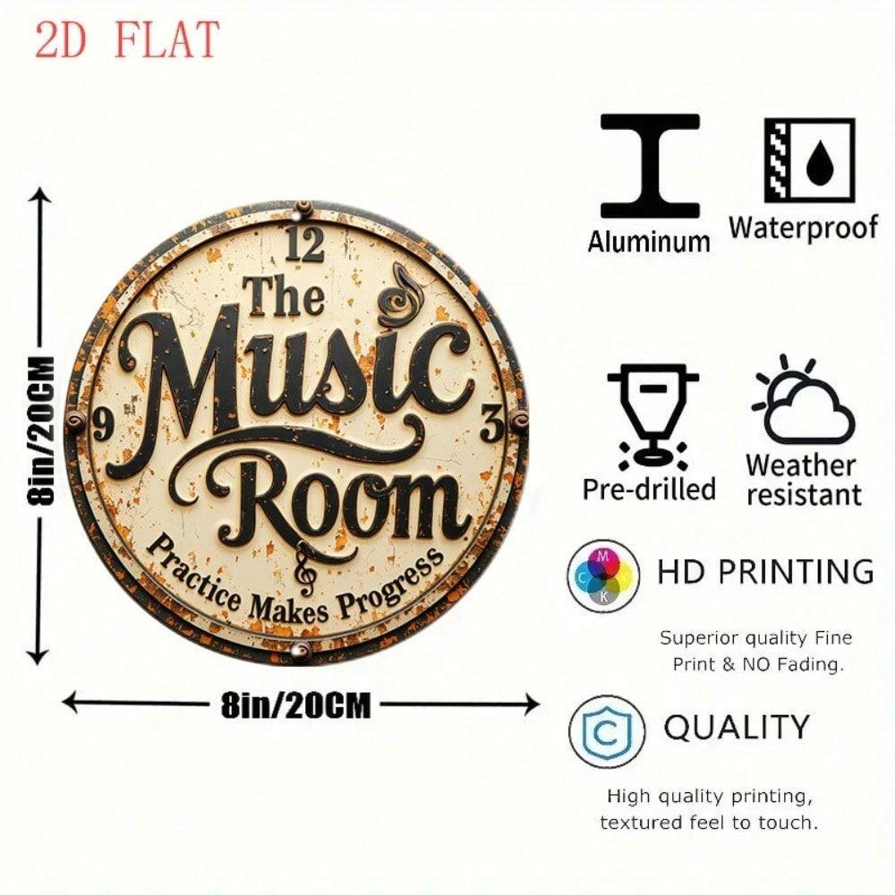 Metal Wall Art Sign Decorative Plaque