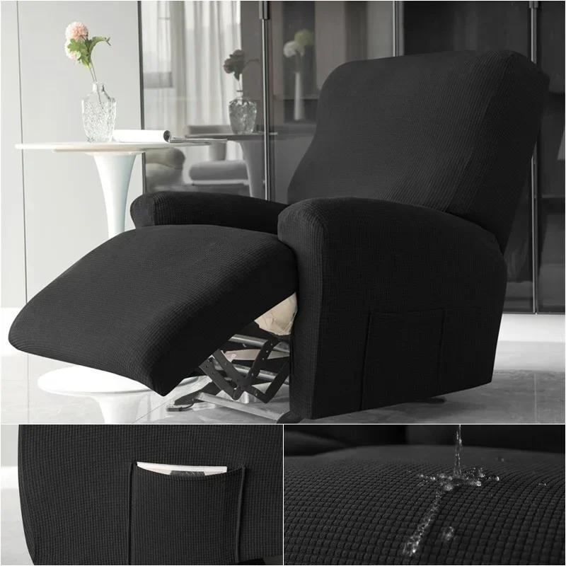 Waterafstotende Ligstoelhoes Poolvlies Fauteuilhoezen Stretch Spandex Relax Anti-slip Stoelhoezen Beschermer