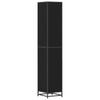 Bathroom Furniture Set Black Oak Effect 35 x 37.5 x 188.5 cm