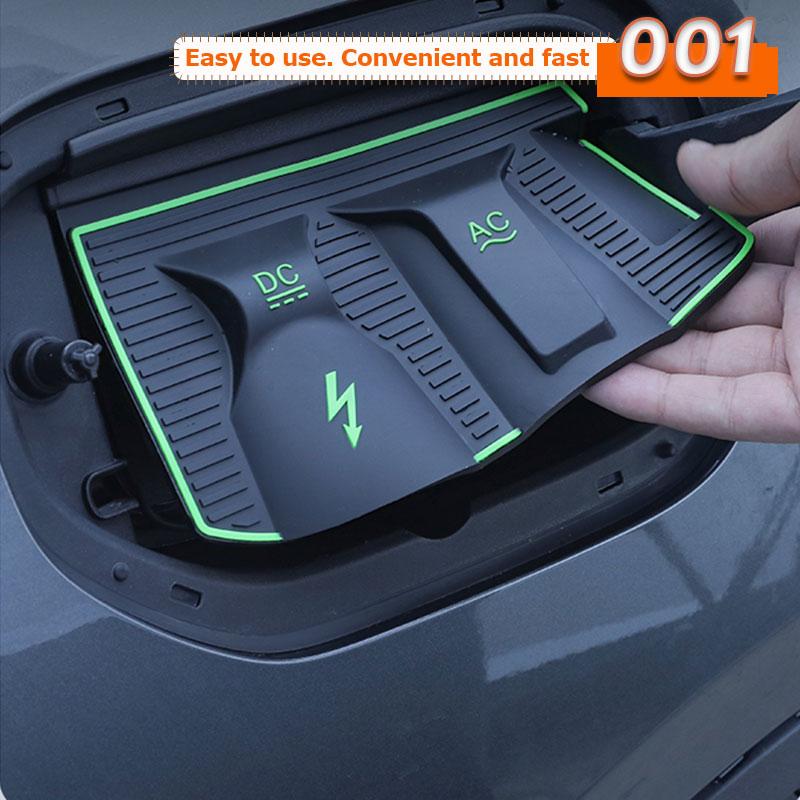 Per ZEEKR 001 2024 Copertura Antipioggia per Ricarica Auto Pistola di Ricarica Elettrica da Esterno Copertura Impermeabile per Auto Accessori di Protezione Neve Pioggia