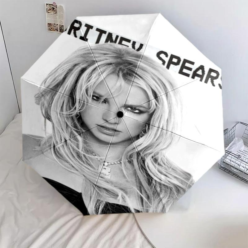 Britney Spears Automatic Umbrella - Suitable Travel Outdoor Portable Umbrella Birthday Gift Daily Essentials