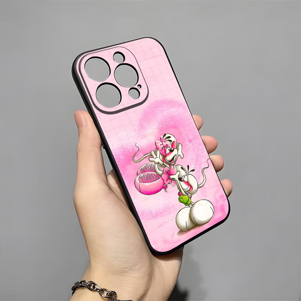 Cartoon D-Diddl Phone Case For IPhone 17 Pro Max 16 15 14 Pro Max 13 11 X Xs Xr 8 7Plus Silicone Cover