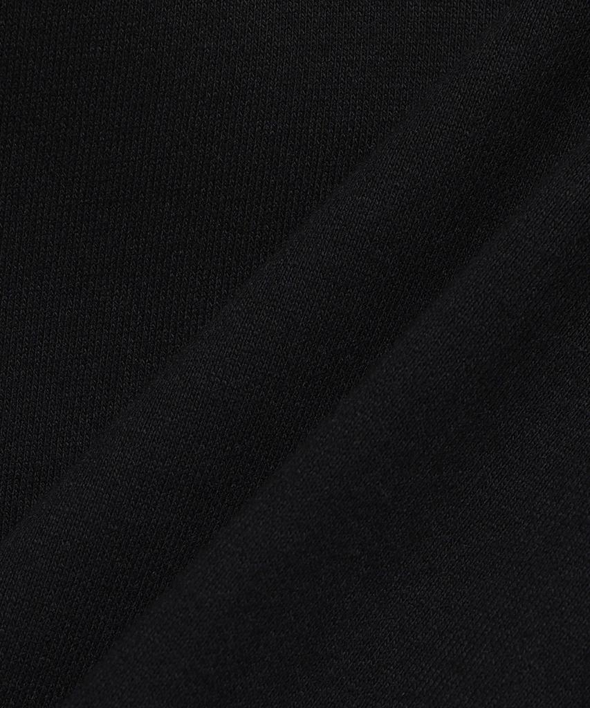 NOIRER Cut-Out Layered Sweatshirt (Black)