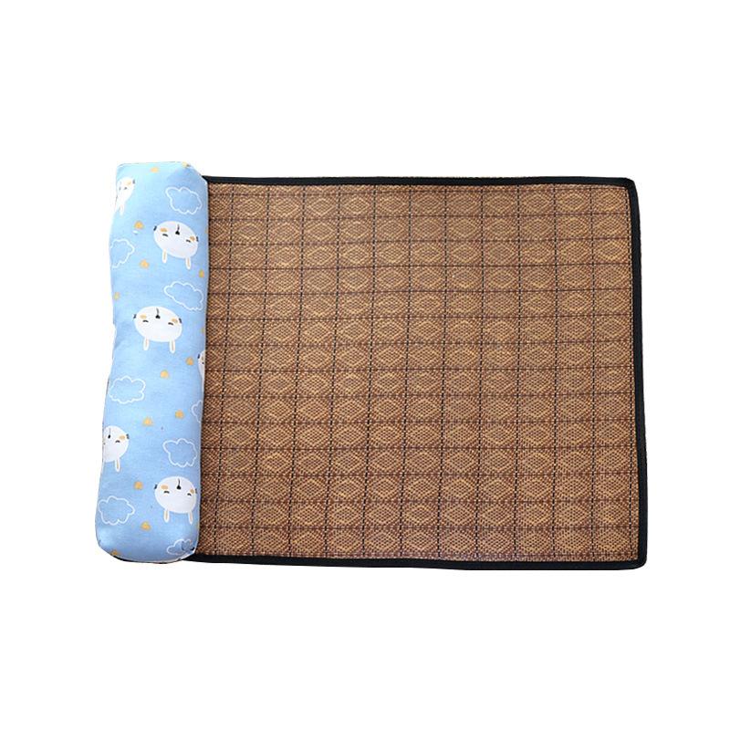 Summer Pet Mat Cat Cooling Ice Silk Mat Dog Mat Cold Feeling Pet Mat Pillow Mat Cat Ice Mat