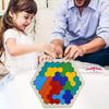 Montessori Tangram Intelligence Toy Safe Educational Toys IQ Games Puzzle  Kids Adults