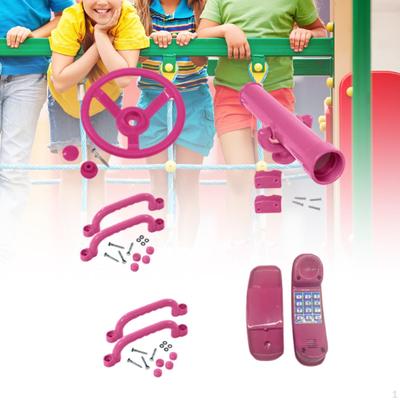 Příslušenství k venkovní houpačce pro děti – sada zábavných hraček na dvorek