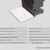Huijin HJGZ-100B Automatic Electric Embosser CN plug (adapter included)