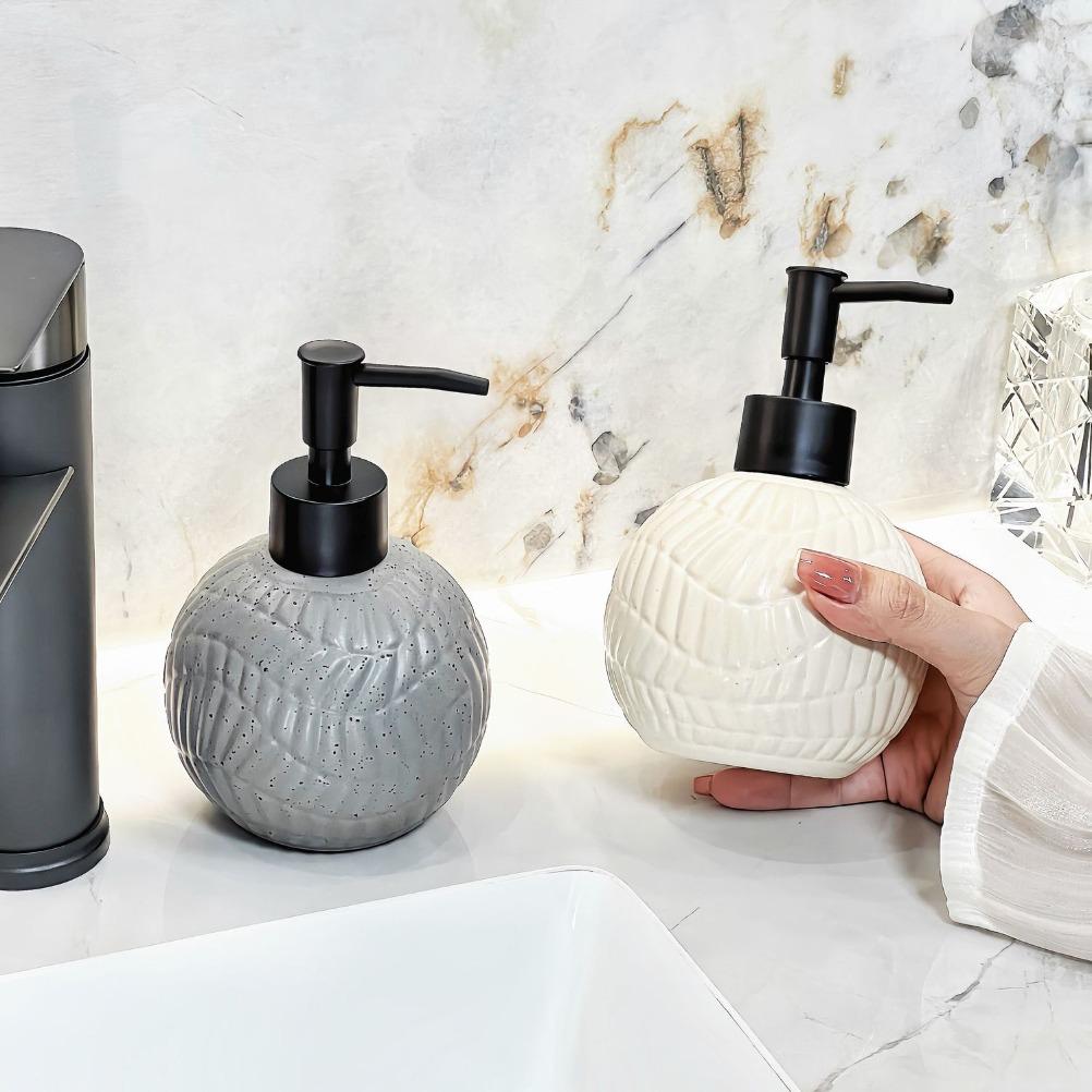 Nordic Ceramic Liquid Soap Dispenser Creativity Soap Dispensers Bathroom Dispenser for Liquid Soap Bathroom Accessories
