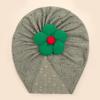 Autumn new children's hole pattern hat, baby breathable flower pullover hat, baby hat