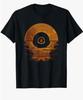 Vinyl LP Records Sunset T-Shirt