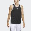 Adidas Legends Basketball 3-Stripes Tank Top Men Tops Black IC2457
