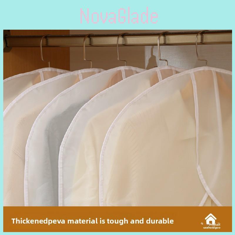 Peva Wardrobe Dust Cover For Clothes With Waterproof Protection For Home Storage