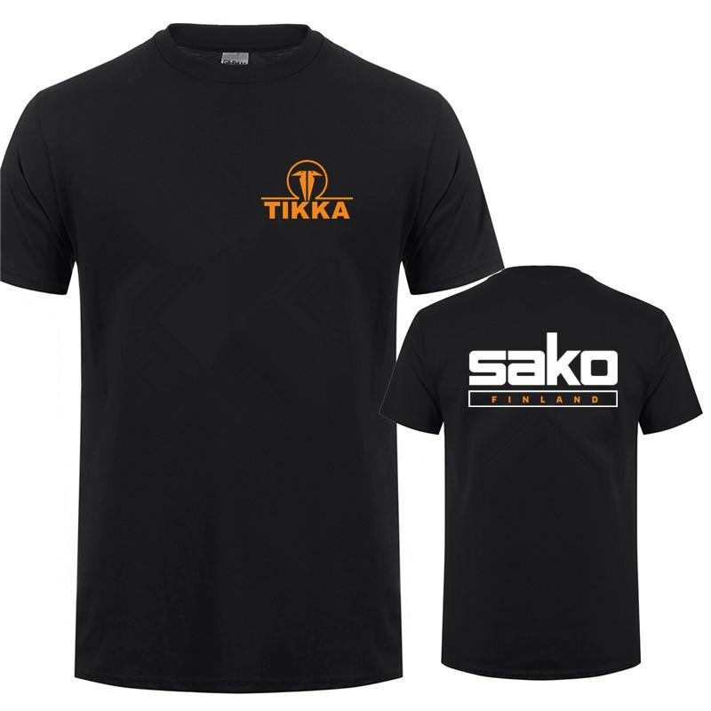 Tikka By Sako Finnland Schusswaffen T-Shirts Tees Lässige Kurzarm Baumwolle Unisex T-Shirt Lh252