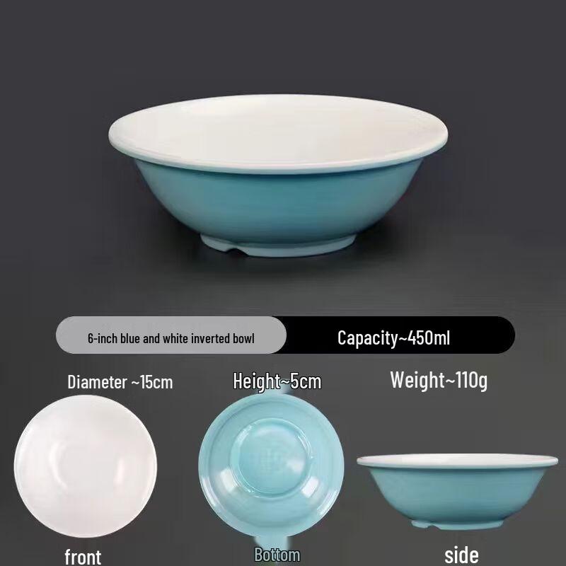 Jijun A5 Melamine High-Temp Restaurant Bowl