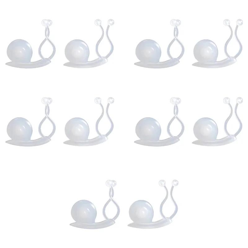 10pcs Reusable Cable Wire Tie Cute Decorative Twist Bendable Garden Plant Climbing Support Adjustable Flexible Clip For Stem
