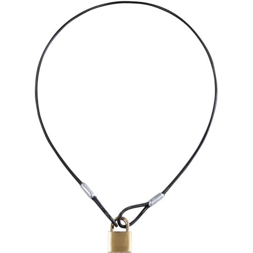 

SOL HARD No. 1280-30S Wire & Padlock, Cylinder Lock Type 1280-30S