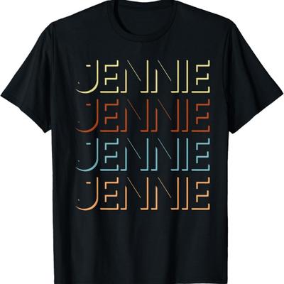 Jennie First Name Tshirt My Personalized Tee Named T-Shirt