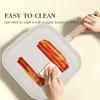10.5inch Versatile Griddle Steak Grilling Pan Nonstick Grill Skillet Durable Indoor Outdoor Cooking Pan with Pour Spouts