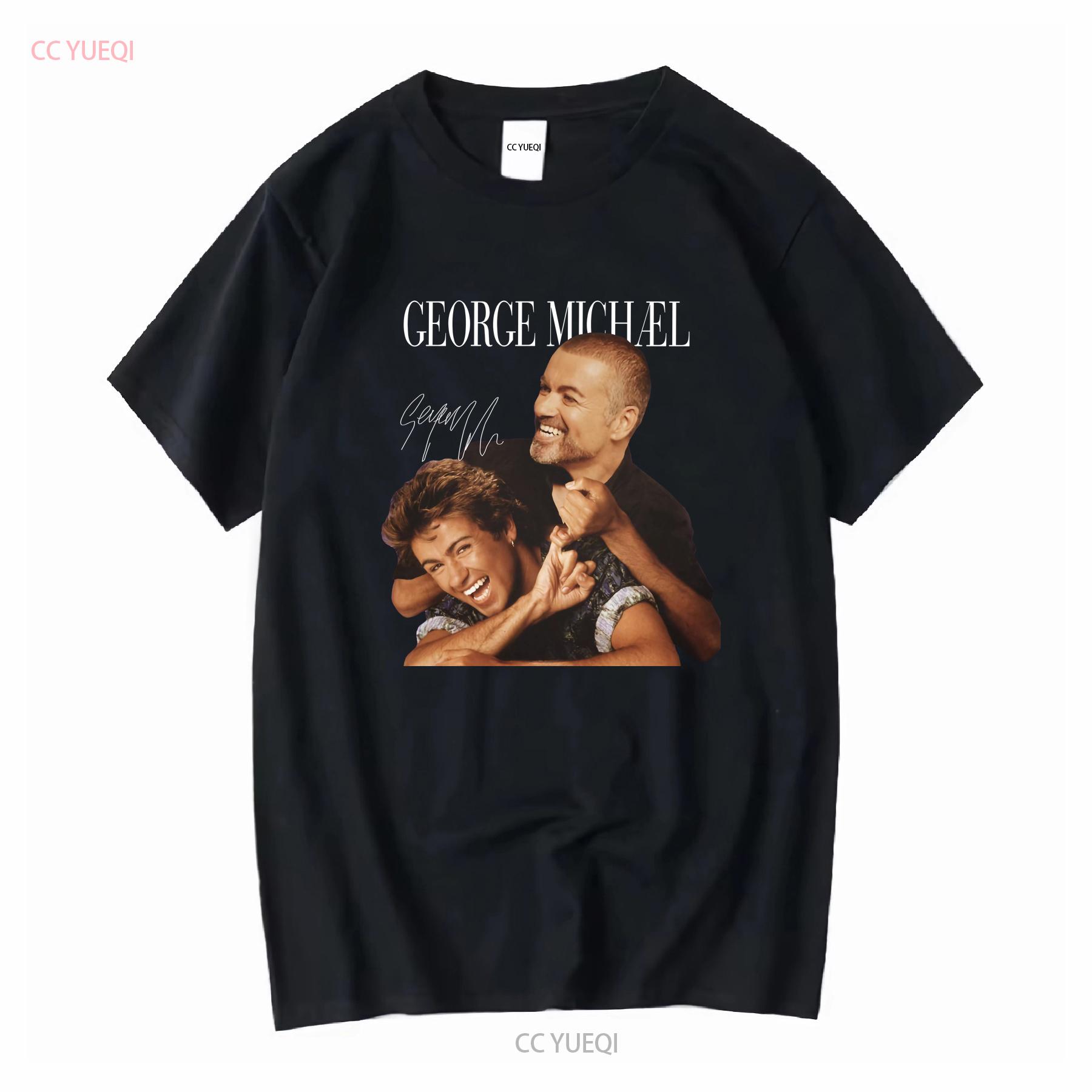 

George Michael Cotton T Shirt All Size S to 3XL vintage Washed streetwear Stylish graphic Breathable Stretched homme 4XL
