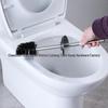 Stainless Steel Toilet Brush, Detachable & Washable, Wall-Mountable & Floor-Standing, Long Handle for Bathroom Use.