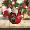 Christmas Figurines Table Statues Tabletop Xmas Sculpture for Winter Festival