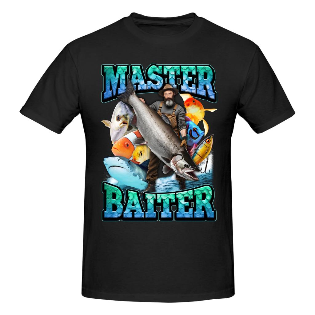 Fih Funny Meme T Shirt Men Women Short Sleeve Graphic Fish Fishing Clothing Streetwear Summer Loose Fit Pure Cotton Tee Tops