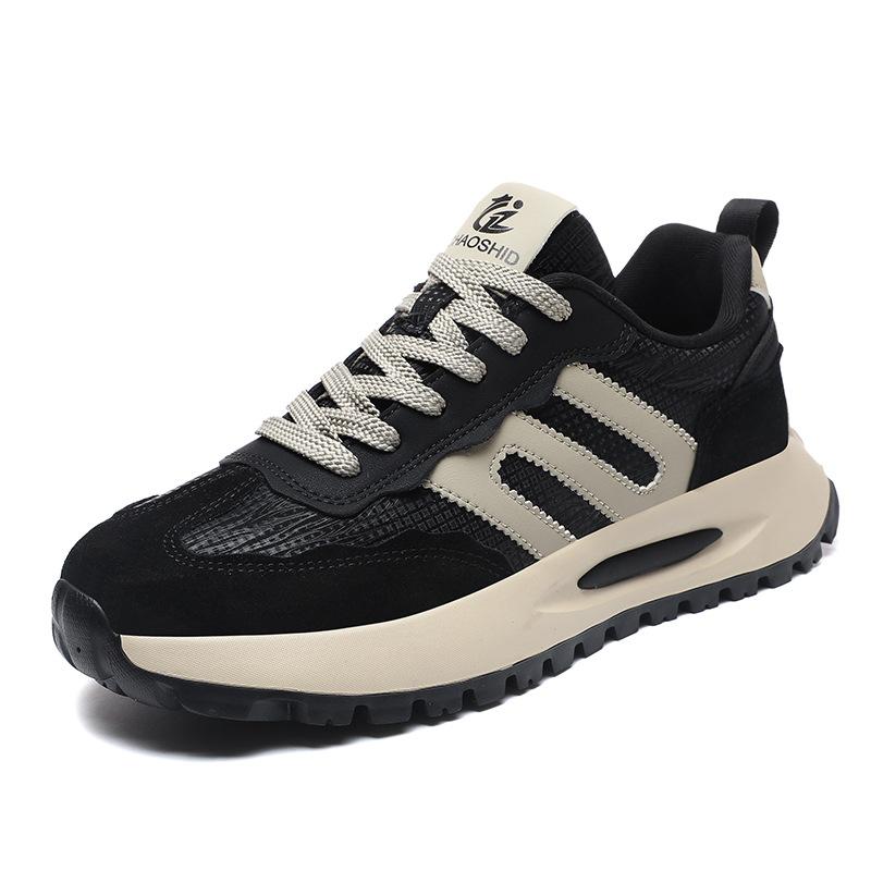 Men's shoes autumn and winter new sports and leisure shoes versatile trendy thick-soled heightening shoes European station Forrest Gump shoes men'