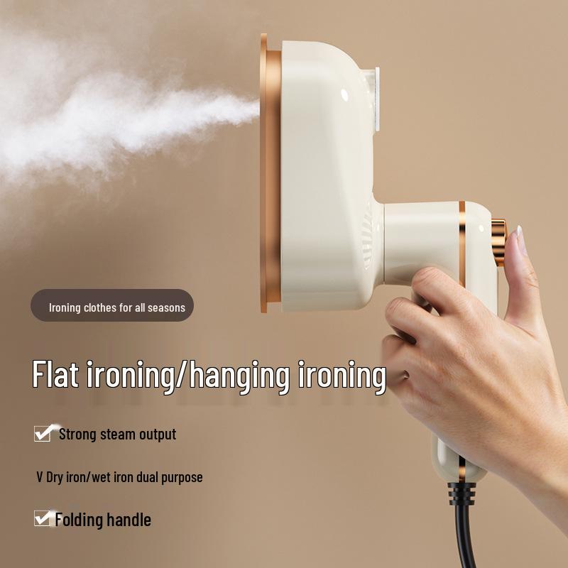 Portable Folding Handheld Electric Iron for Home, Travel, Dorms – Compact Mini Ironing Machine