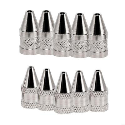 5Pcs 1.6mm/1.2mm Nozzle Iron Tips Metal Soldering Welding Tip For Electric Vacuum Solder Sucker Desoldering Pumps Welding