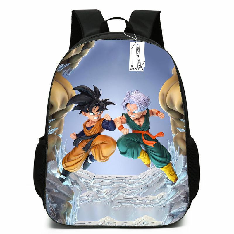 Anime Peripheral Dragon Ball Backpack Dragonball Student School Bag Wukong Polyester Backpack Backpack