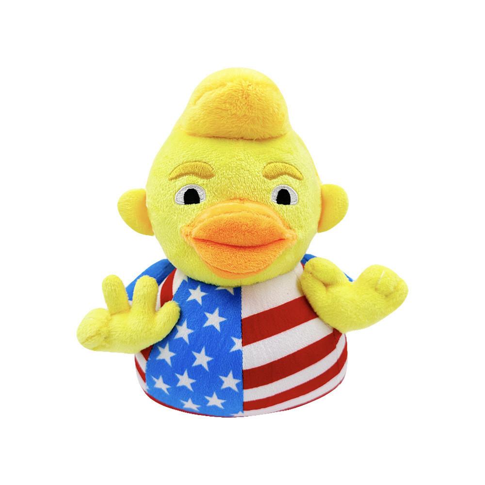 Trump Duck Donald Plush Toy Cartoon Stuffed Doll Room Decoration Kids Gifts