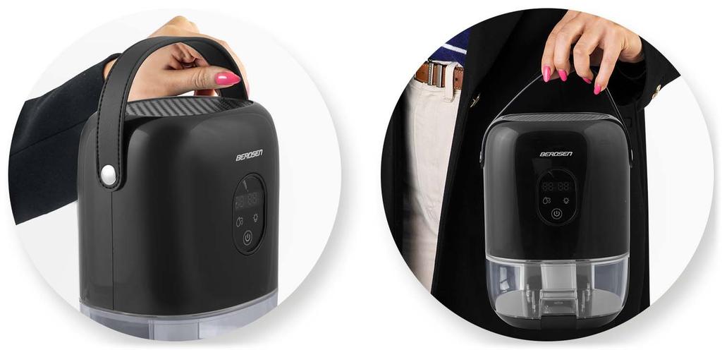 Berdsen Br-10B Black Air Dehumidifier - Moisture Absorber