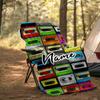 240Gm2 Retro Cassette Tape Pattern Outdoor Comfortable Soft Lightweight Allseason Multipurpose Blanket For Travel Camping Picnics Sofa Office Bed