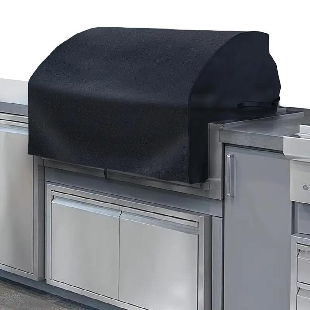 Outdoor BBQ Cover 42in 42-Inch Grill Cover Compatible With Most Brands Lightweight Design Oxford Cloth Material