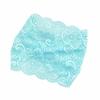 Thin Style Lace Ruffled Headband Elasticity Pleated Headband Floral Hair Accessory  Party Wear