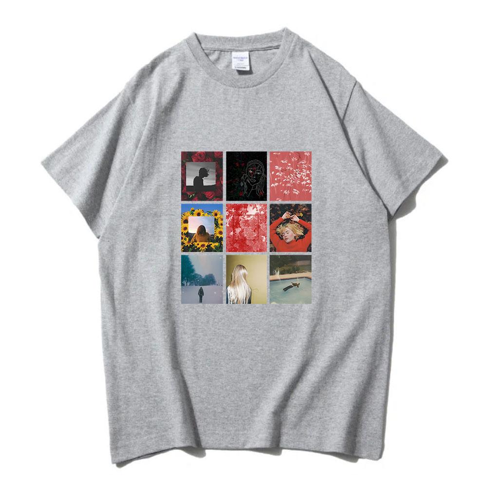 

Футболки Singer Girl in Red с коротким рукавом, повседневные женские/мужские футболки, уличная одежда с графическим принтом, летняя хлопковая мягкая футболка 4XL