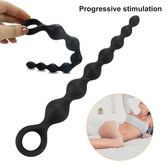 Anal Stimulator Safe Full Stimulation Effective Premium Butt Beads Sex Toy for Women
