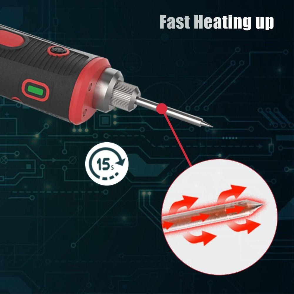 Portable E10 Interface USB Soldering Iron Tip B C K Type 8W Welding Tips Replacements Power Tool Soldering Iron Head
