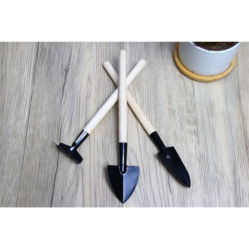 3 Pcs Gardening Tool Set, Mini Shovel Rake Spade, Household Flower Planting Soil Loosening Tools