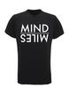 Mens Recycled Performance T-Shirt Mens Womens Tees Top MIND Over MILES Running Jogging Run Gym TriDri