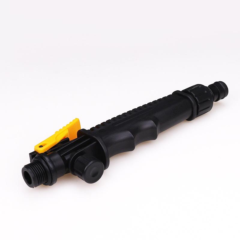 Car Wash Foam Gun with Water Brush and Universal Threaded Handle Accessories
