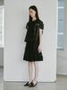 Peullijeupeulojegteu Seethrough Frill Blouse, Black